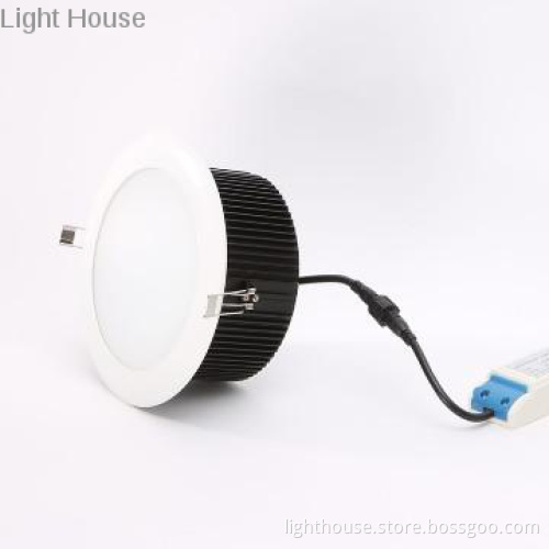 6 inch down light power 30 w down light commercial lighting lamps